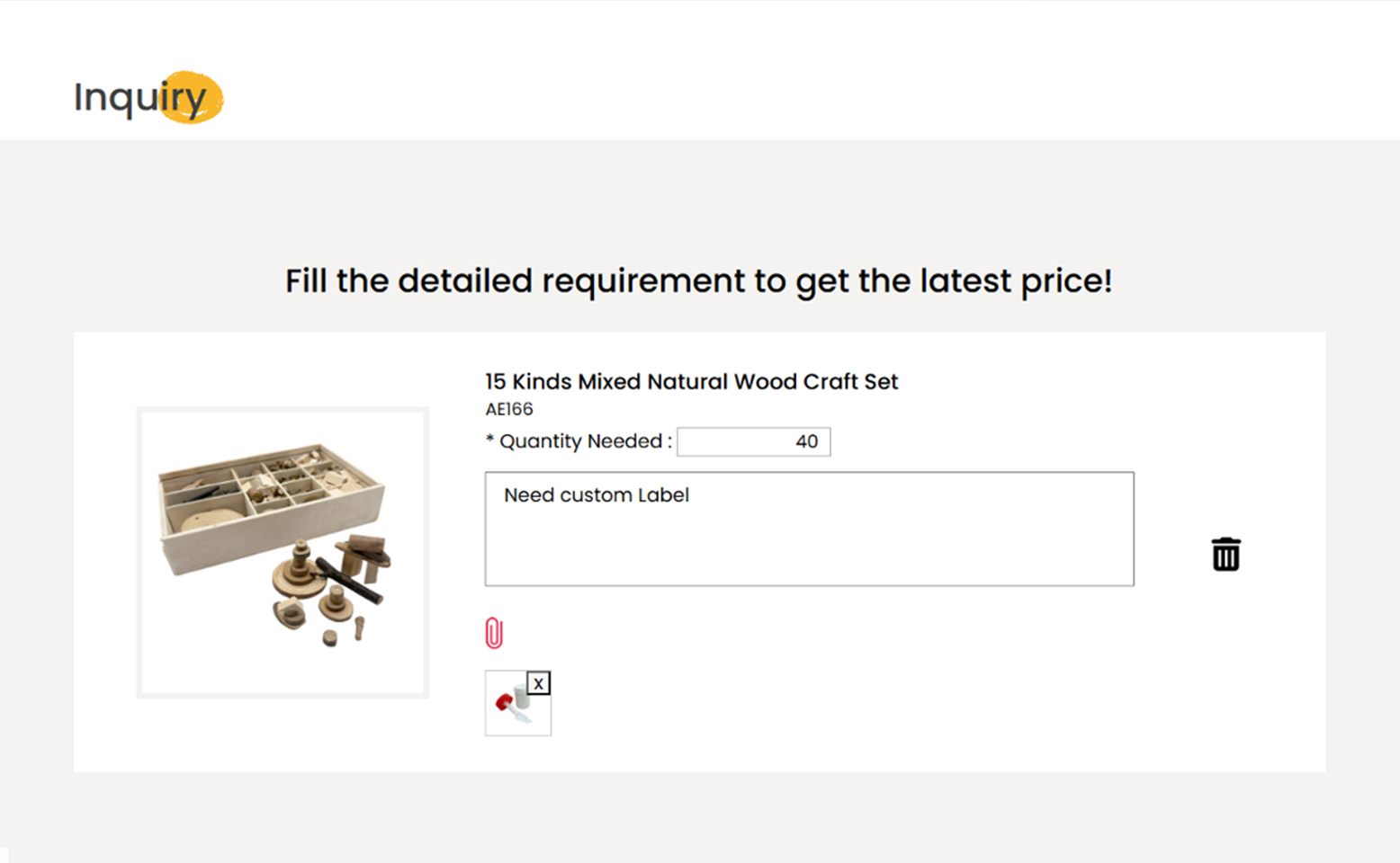 How to Use the PLOMA Inquiry Cart