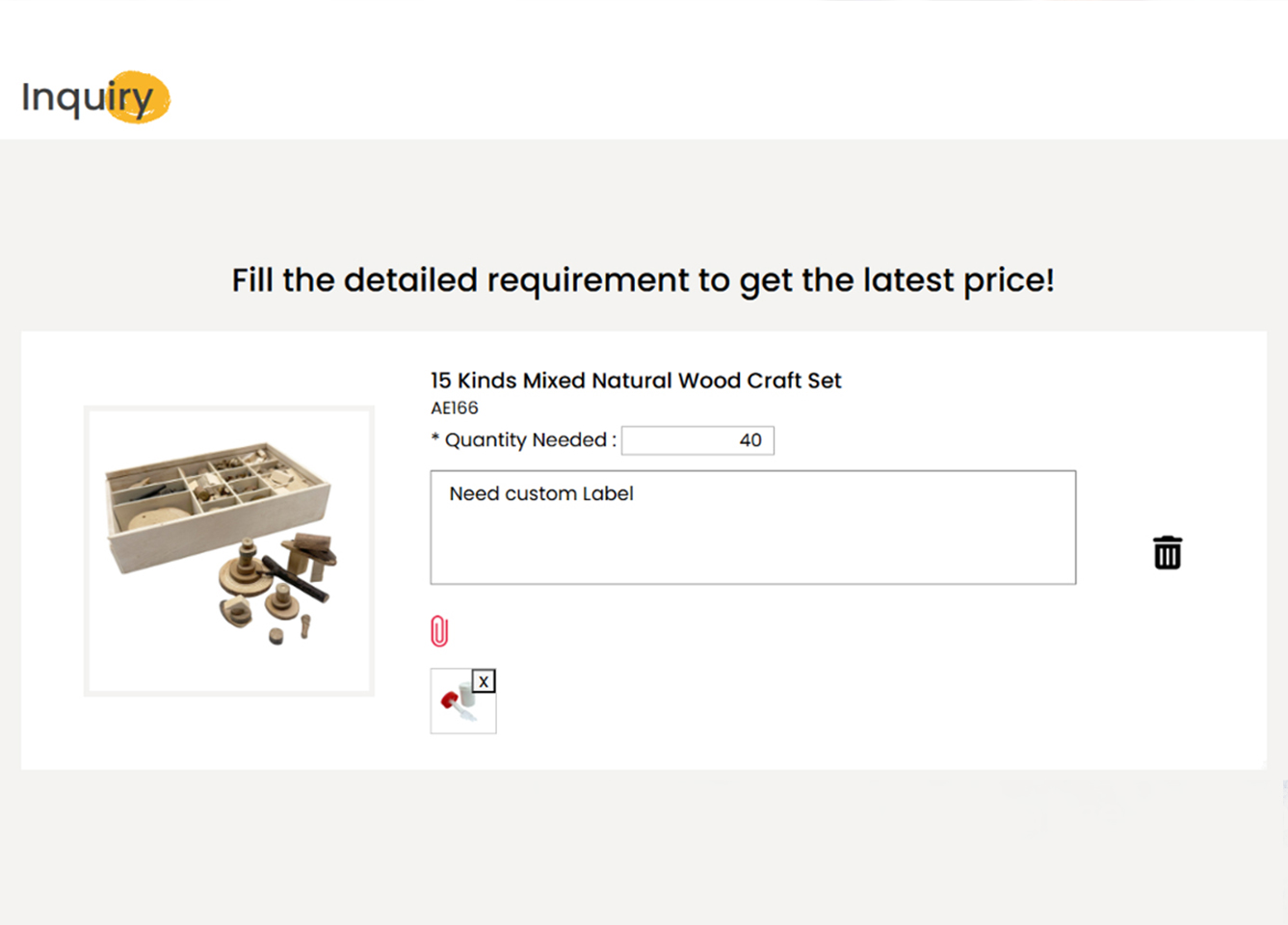 How to Use the PLOMA Inquiry Cart