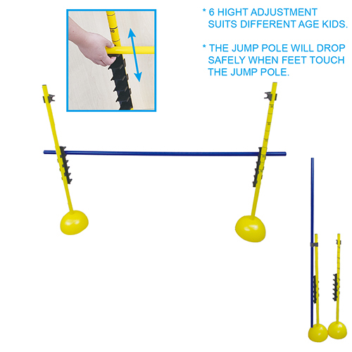 9 Pcs Safe Jump Pole Set