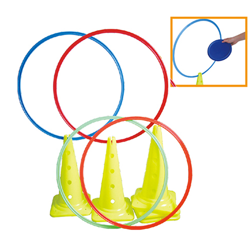 10 Pcs Frisbee Target Course Set