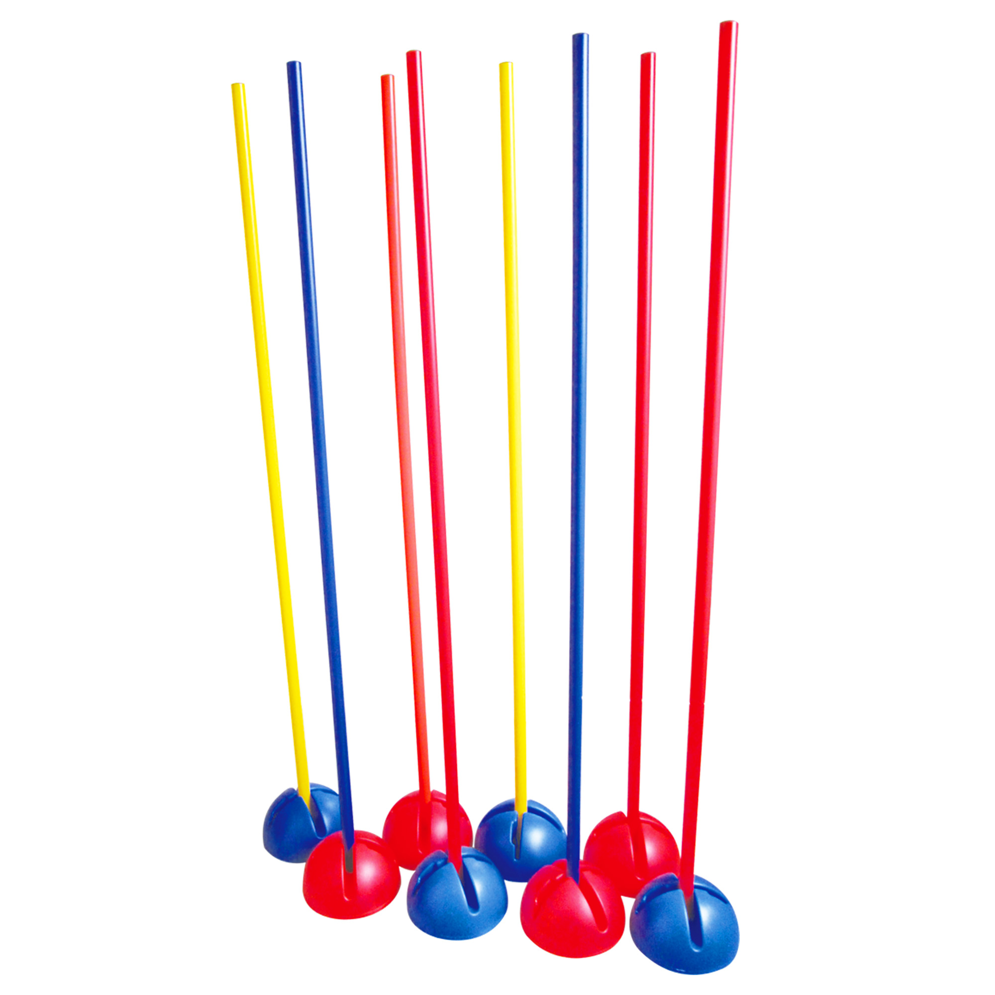 16 Pcs Flag Pole & Base Set (152cm)