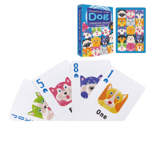 54Pcs Number English Educational card Set