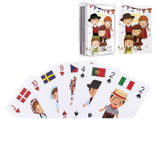 54Pcs European Version Education Card Set