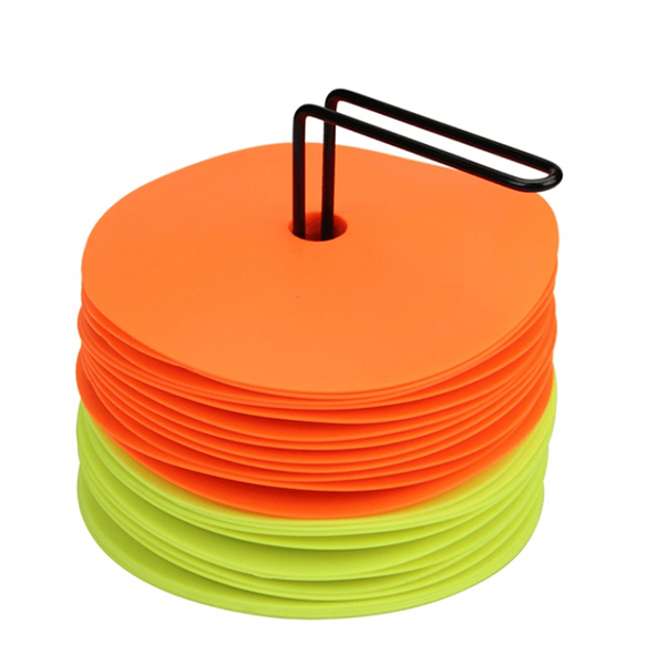 24Pcs 15cm Flat Cones with Holder Set