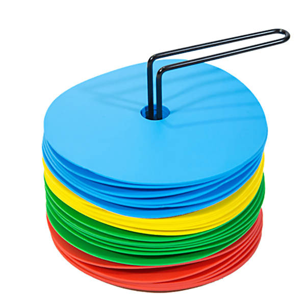 24Pcs 15cm Flat Cones with Holder Set