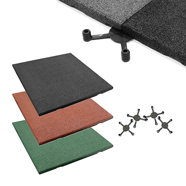 Outdoor Rubber Mats for Playground and Gym Flooring