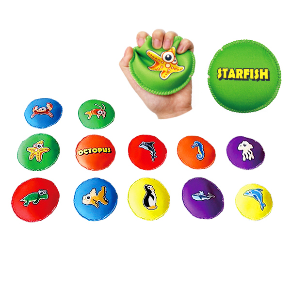 12pc Marine Life Toss Bean Bags Set