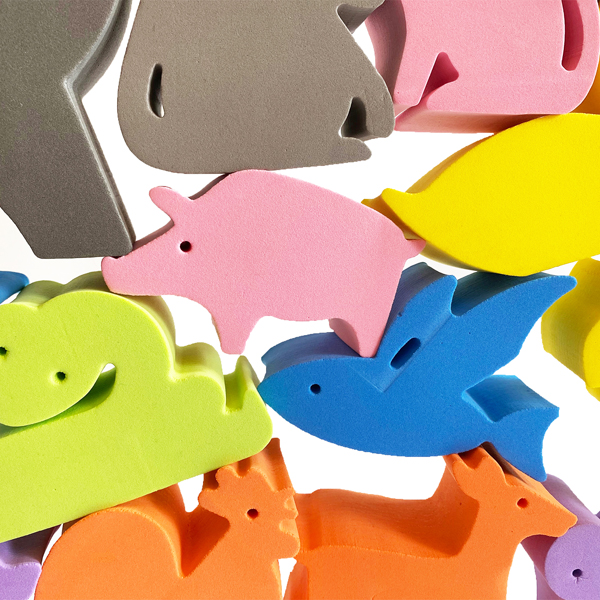 10PC EVA ANIMAL SET (16 Shapes)