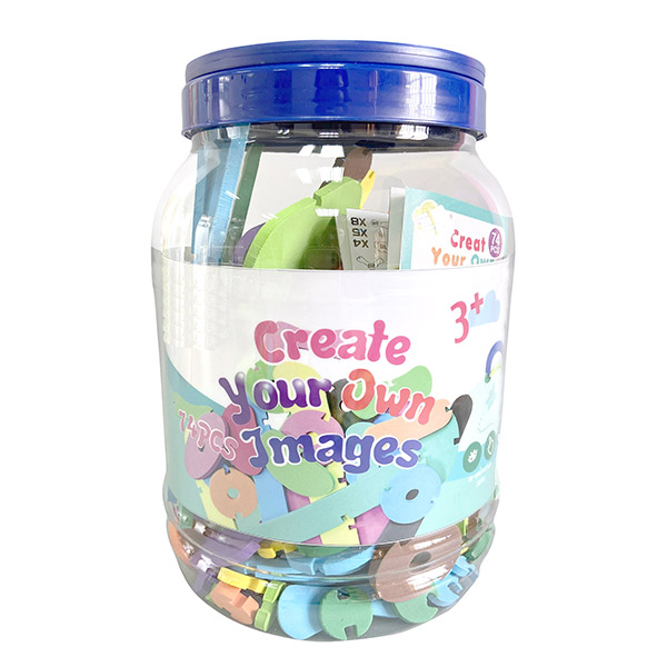 74 Pcs STEAM Creative Foam Building Blocks Set