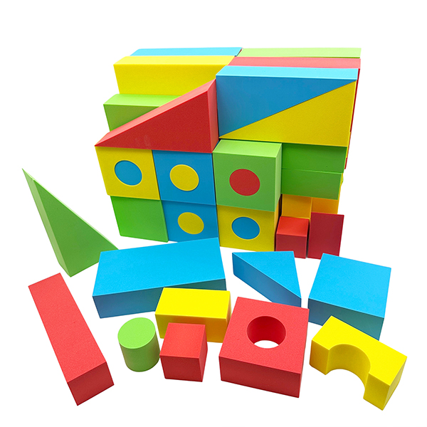 68 Pcs 4cmT Jumbo Foam Blocks Set