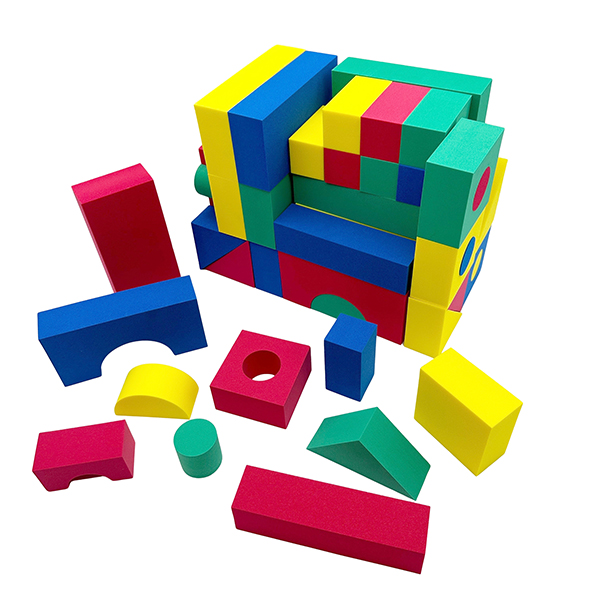 72 Pcs 5cmT Giant Foam Building Blocks Set