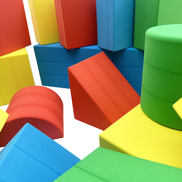 18 Pcs 12cmT Huge Foam Building Blocks Set