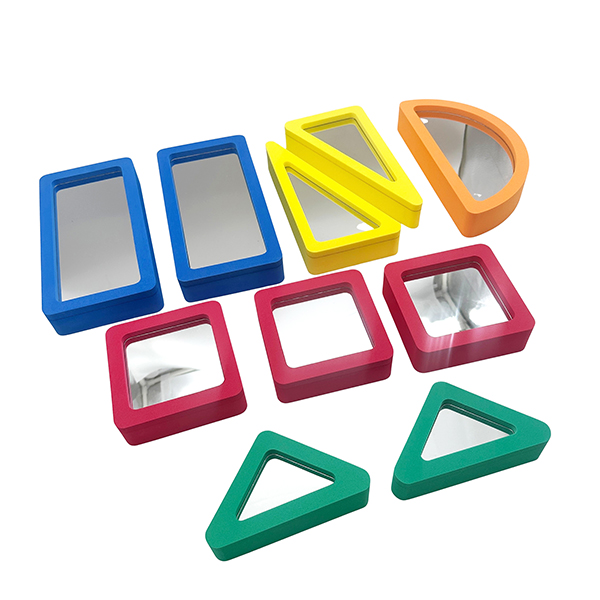 10 Pcs 4cmT Mirror Childrens Foam Building Blocks