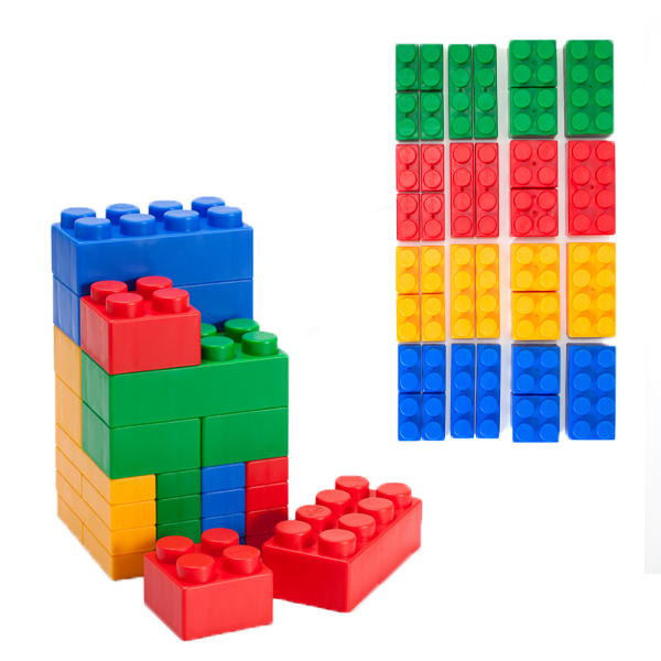 36 Pcs Mix Soft Block Set