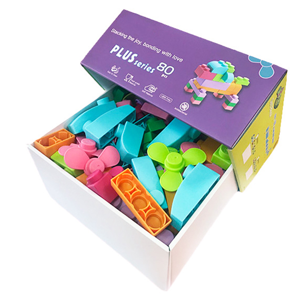 80 Pcs Plus Soft Block Set