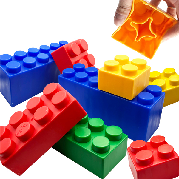 48PC Jumbo PP Soft Block Set