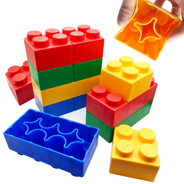 12Pc PP Soft Block Set