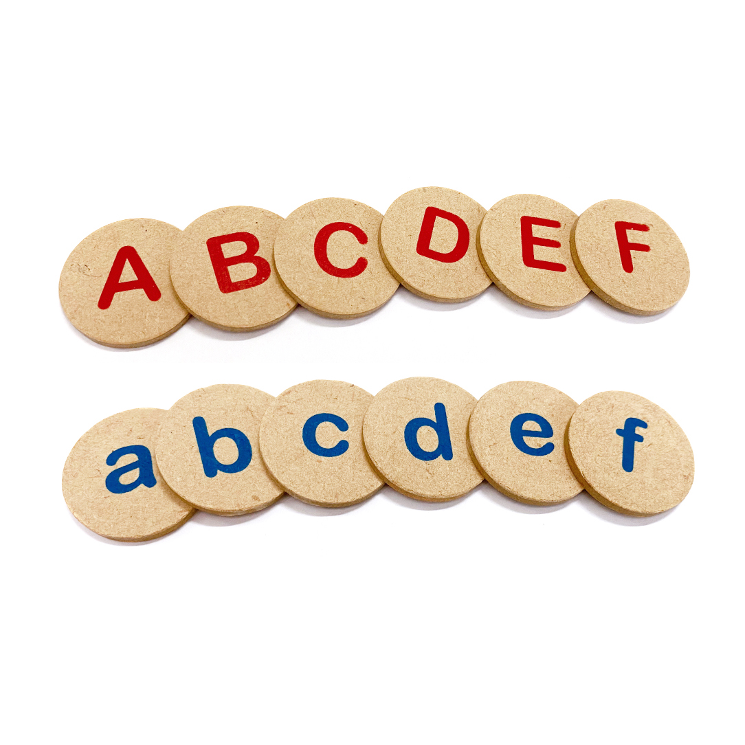 26Pcs A-Z Doule-Sided Letter Disc Set