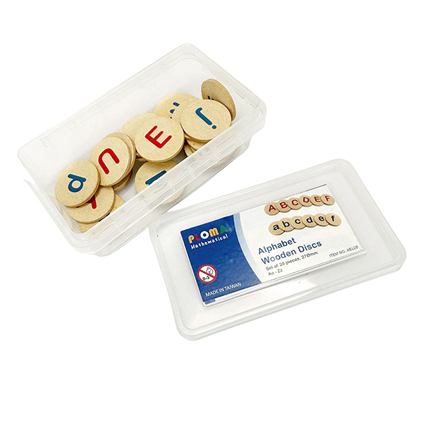 26Pcs A-Z Doule-Sided Letter Disc Set