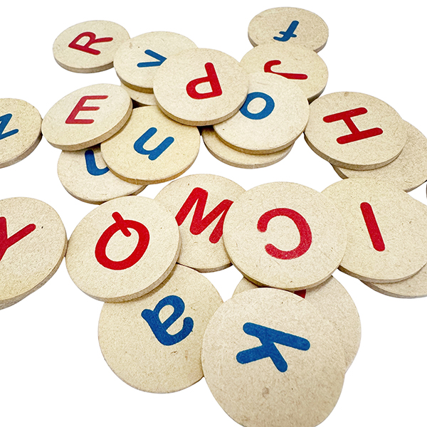 26Pcs A-Z Doule-Sided Letter Disc Set