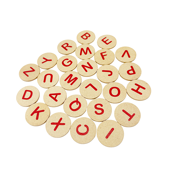 26Pcs A-Z Doule-Sided Letter Disc Set