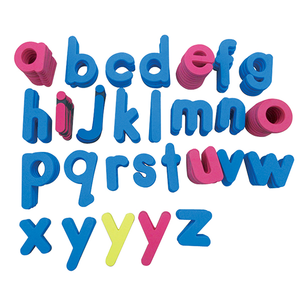124 Pcs Foam Magnet Letters Set