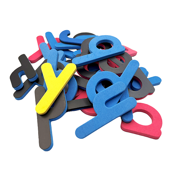 124 Pcs Foam Magnet Letters Set