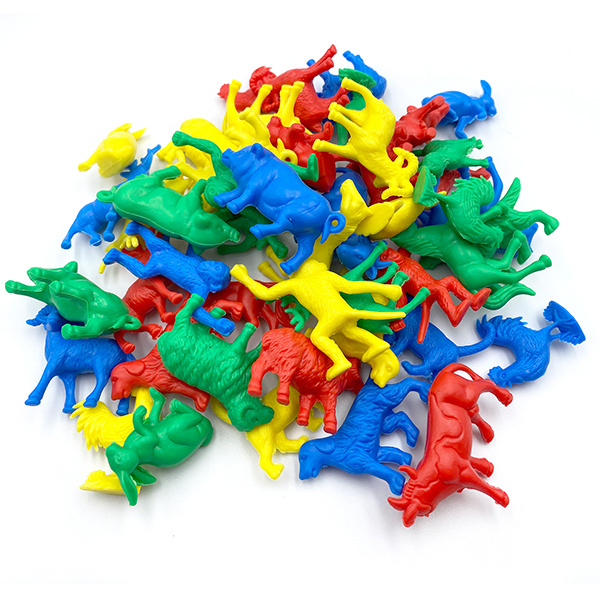 Farm Animals Plastic Counters For Math
