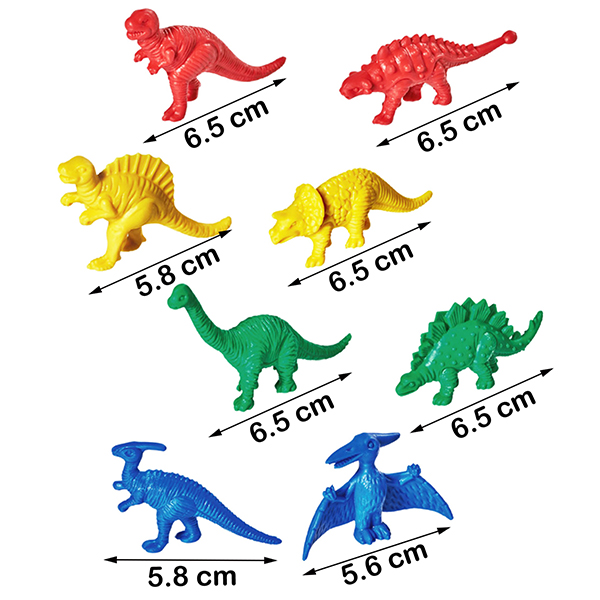 Dinosaur Soft Manipulative Counters