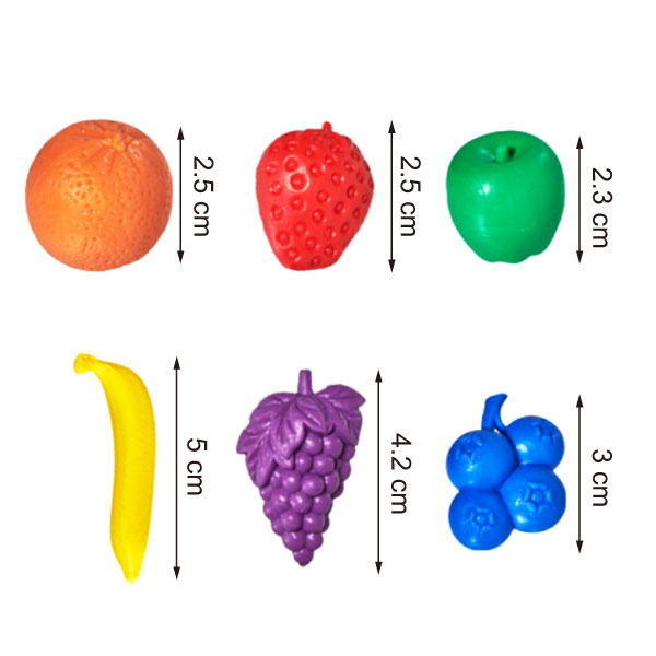 Fruit Math Counters
