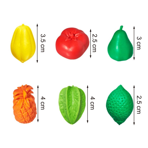 Tropical Fruits Counters Math Tool