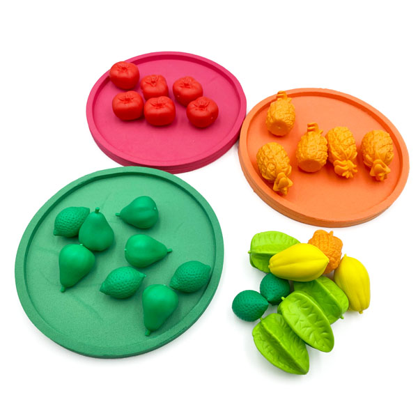 Tropical Fruits Counters Math Tool
