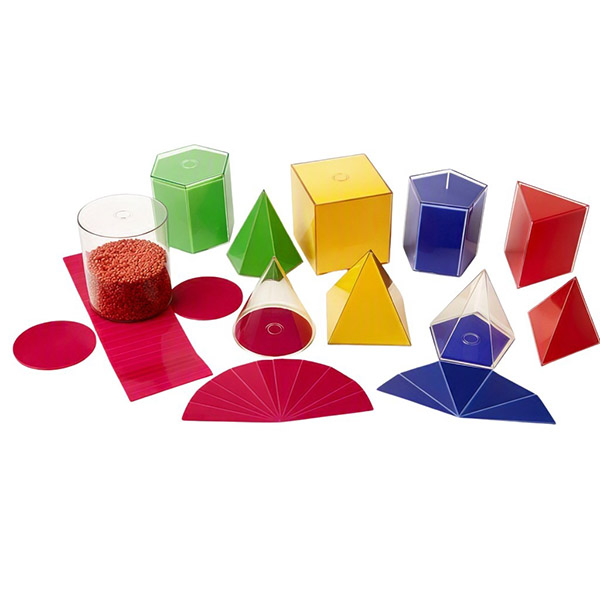10 cm 2D/3D Folding Geo Shapes (10pcs)