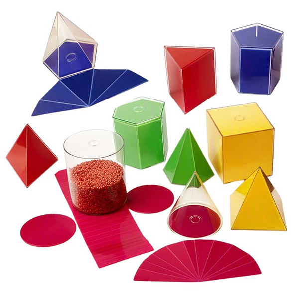10 cm 2D/3D Folding Geo Shapes (10pcs)
