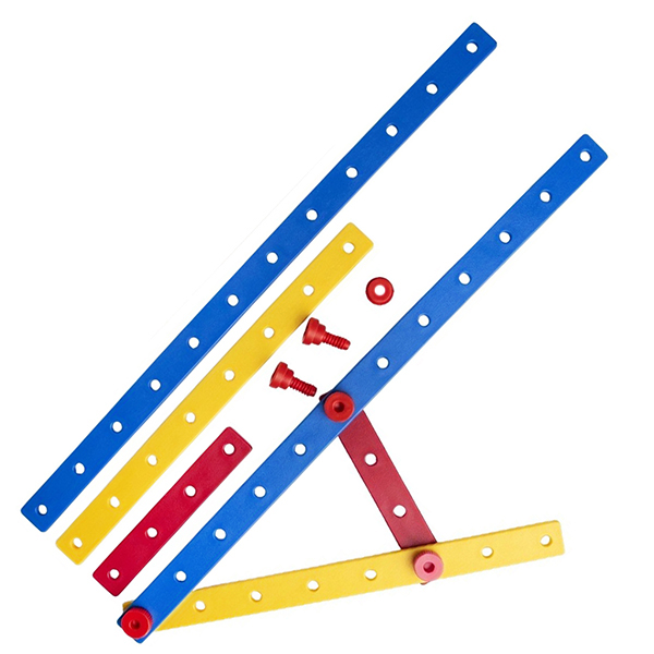 Plastic Geo Strips with Screws  (120pcs)