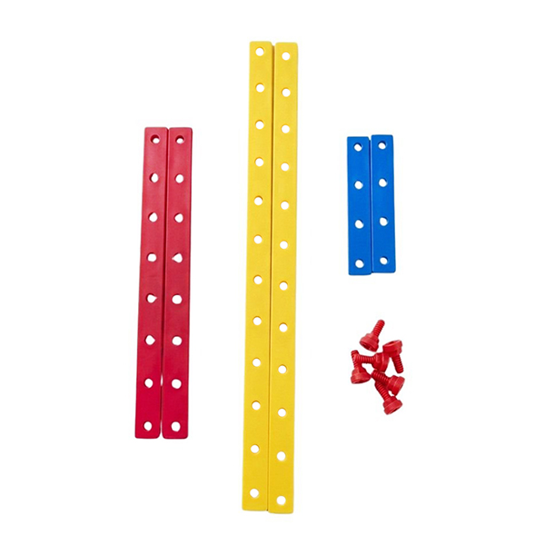 Plastic Geo Strips with Screws (120pcs)