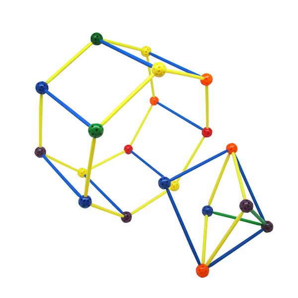 Geometric Shapes Building Rods & Balls Set