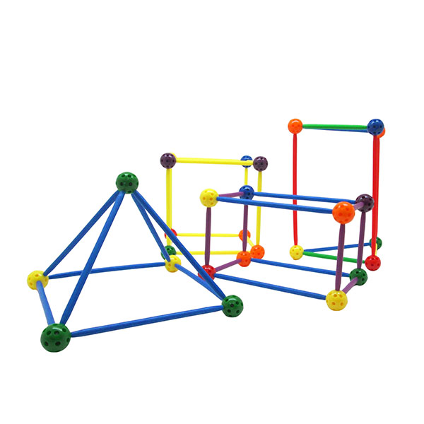 Geometric Shapes Building Rods & Balls Set