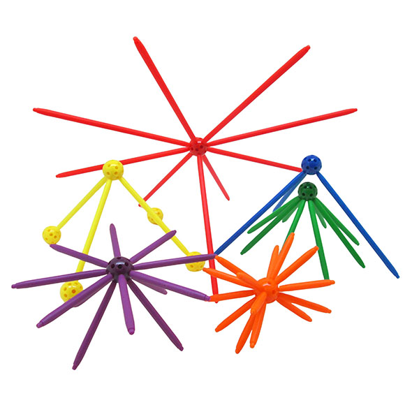 Geometric Shapes Building Rods & Balls Set