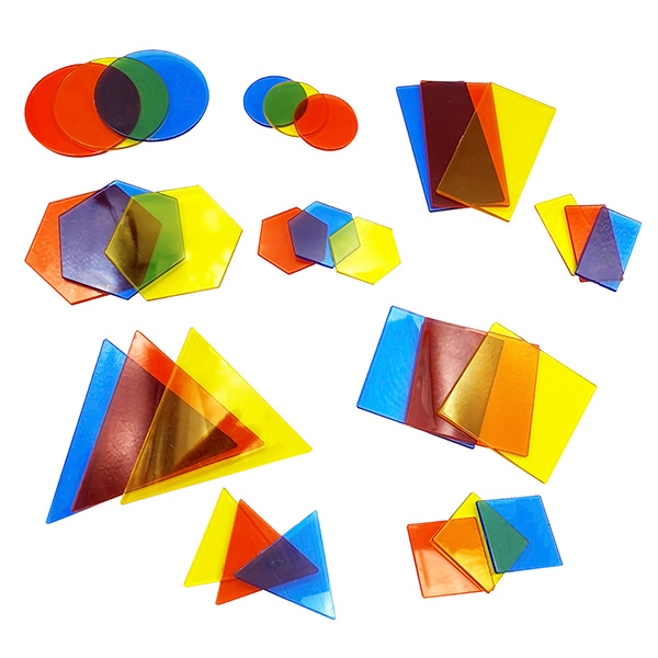 30 PCS Transparent Attribute Blocks Set