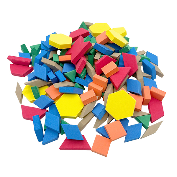 250Pcs 1cmT EVA Foam Pattern Blocks Set