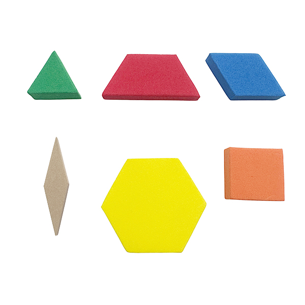 250Pcs 1cmT EVA Foam Pattern Blocks Set