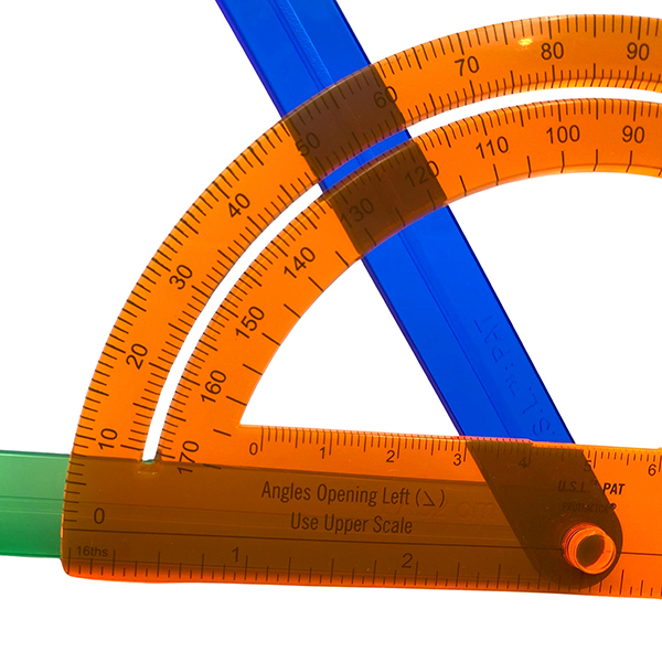 28cm Jumbo Geo Strips (24pcs, 6 Colors)