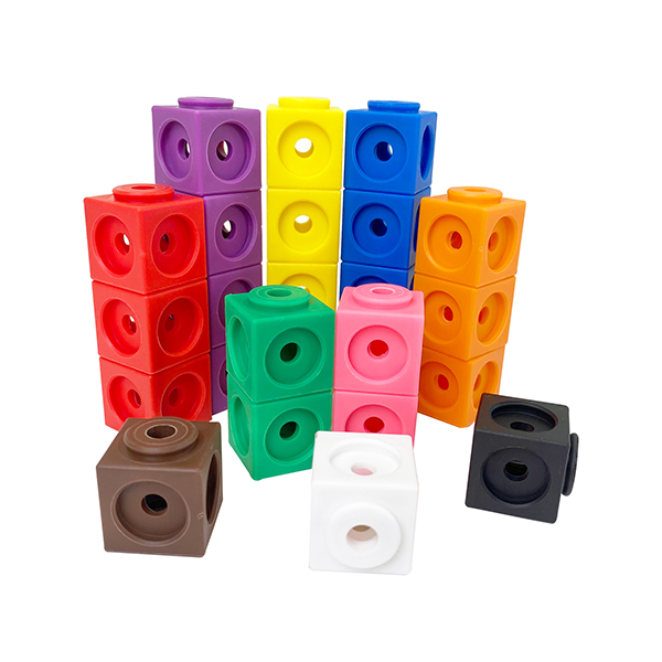 100 PCS 2cm Multilink Cubes Set