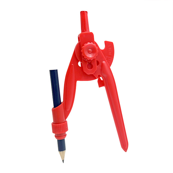 Safety Point Mathematical Compass with Pencil PLOMA