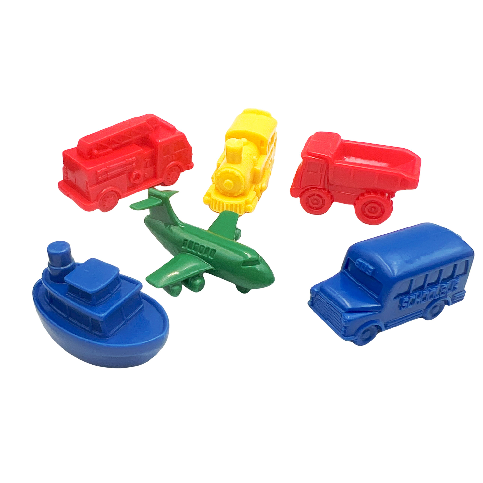 72 Pc Transportation Math Counters
