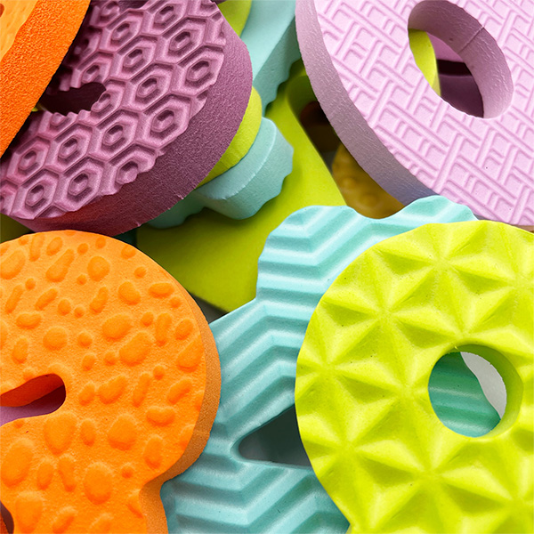 30 Pcs 6cm 0-9 Sensory Foam Numbers