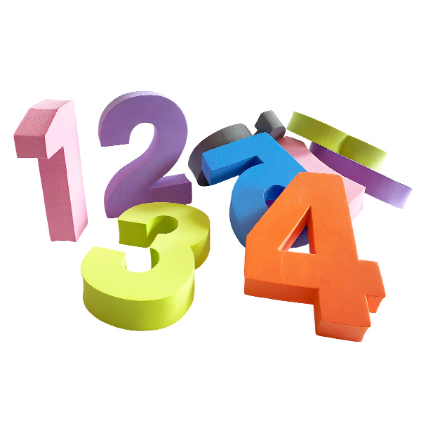 20cm 0-9 Foam Big Numbers