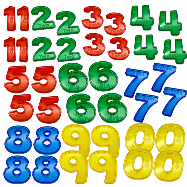 40pcs Plastic Number Learning Set (0-9)