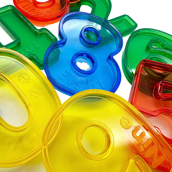 40pcs Plastic Number Learning Set (0-9)
